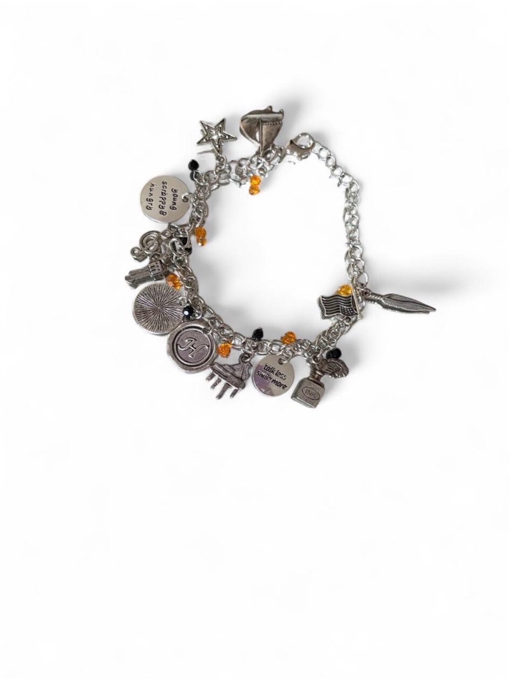 Hamilton charm bracelet
